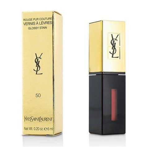 ysl glossy stain color 50 encre nude|Yves Saint Laurent Ladies Rouge Pur Couture Vernis .